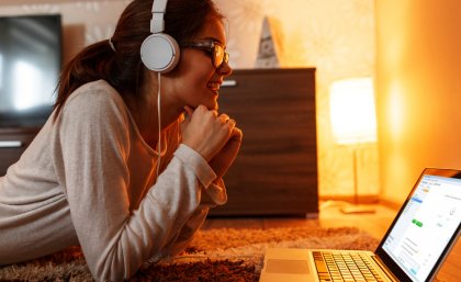 Young people listen to an average 18 hours of music a week Young people listen to an average 18 hours of music a week